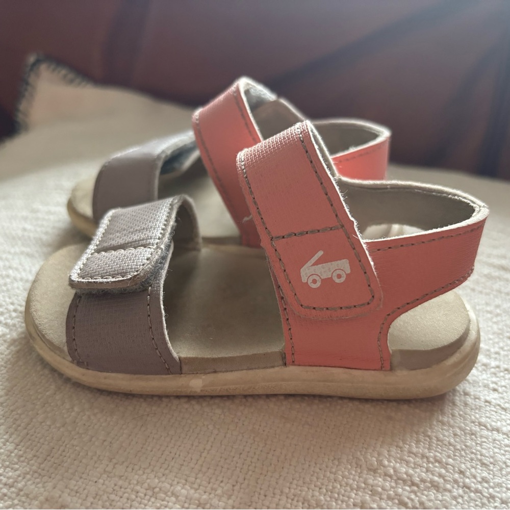 See Kai Run Basics Gladiator Toddler Sandals Pastel Pink Purple Water Friendly 5